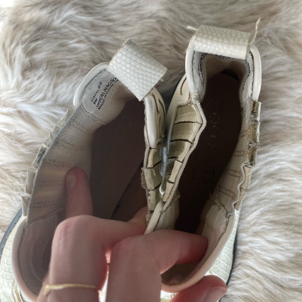 Free People Cream Western Boots - Picture 7 of 7